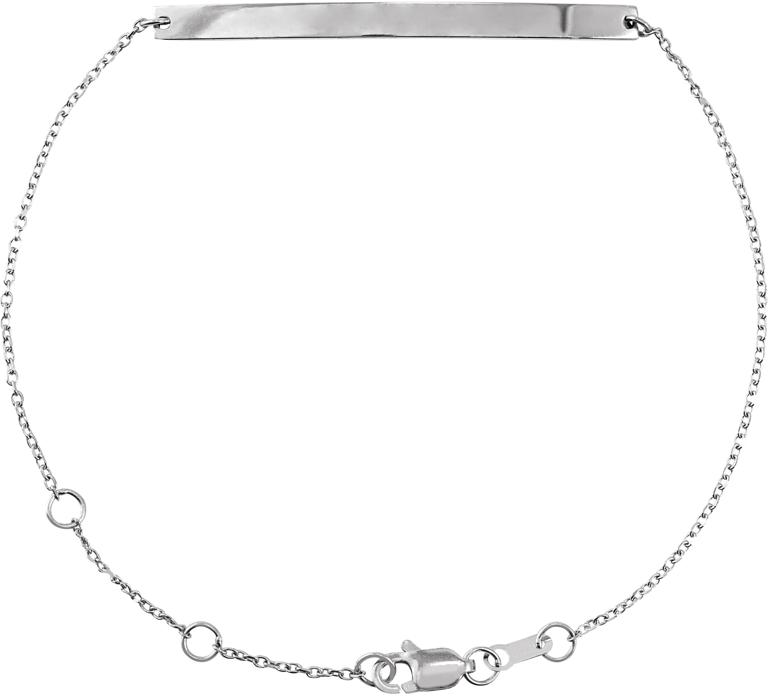 Engravable Bar Bracelet