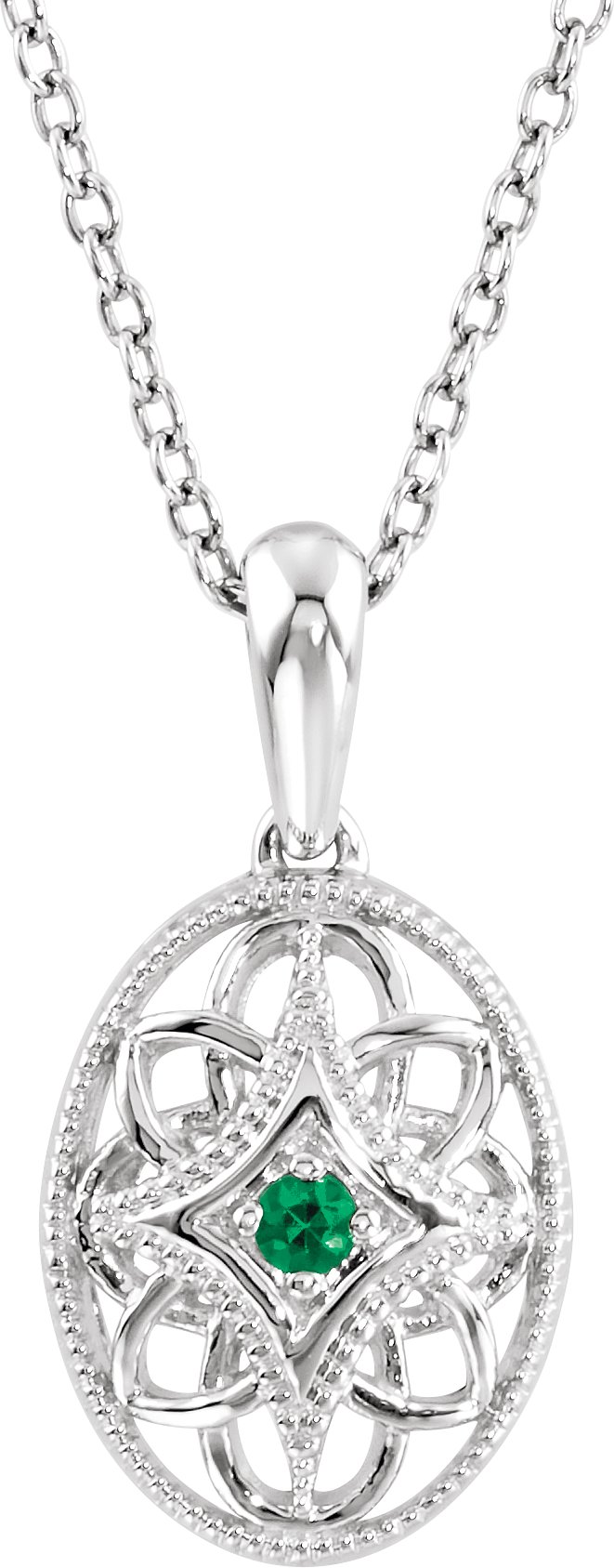 Accented Vintage-Style Necklace