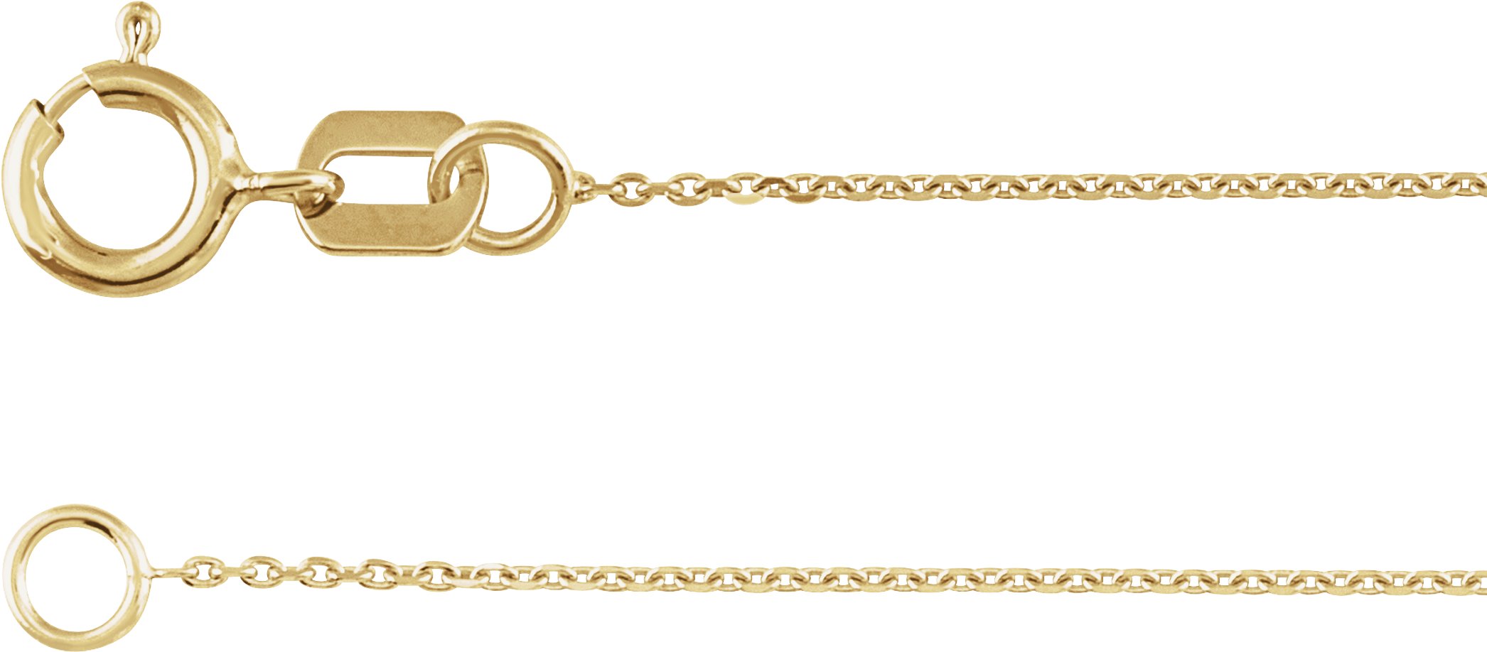 .65 mm Diamond-Cut Cable Chain