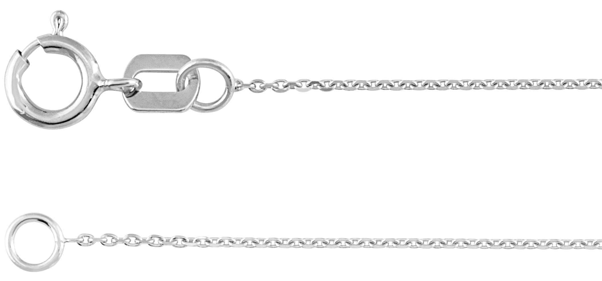 .65 mm Diamond-Cut Cable Chain