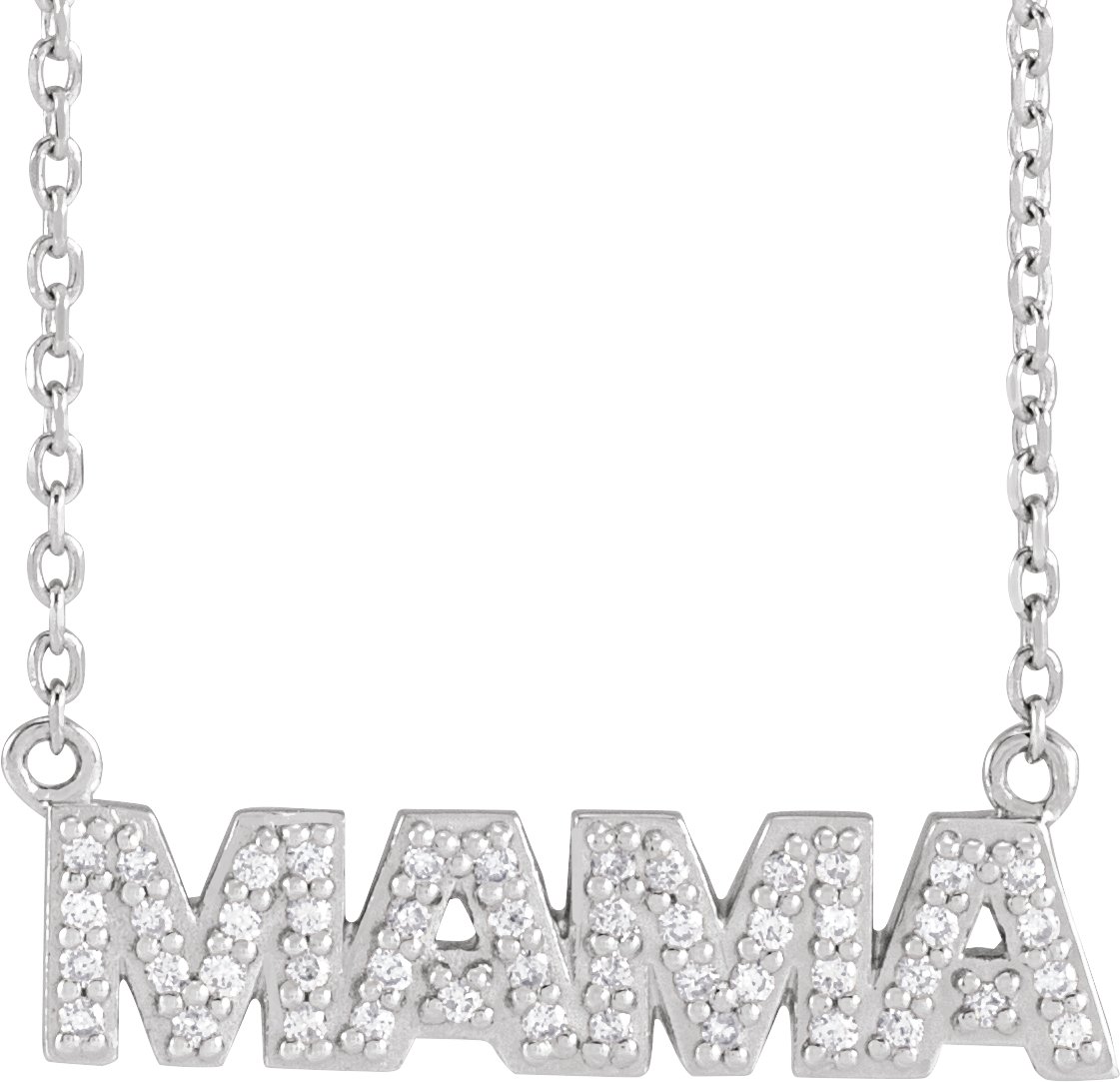 Accented Mama Necklace or Center