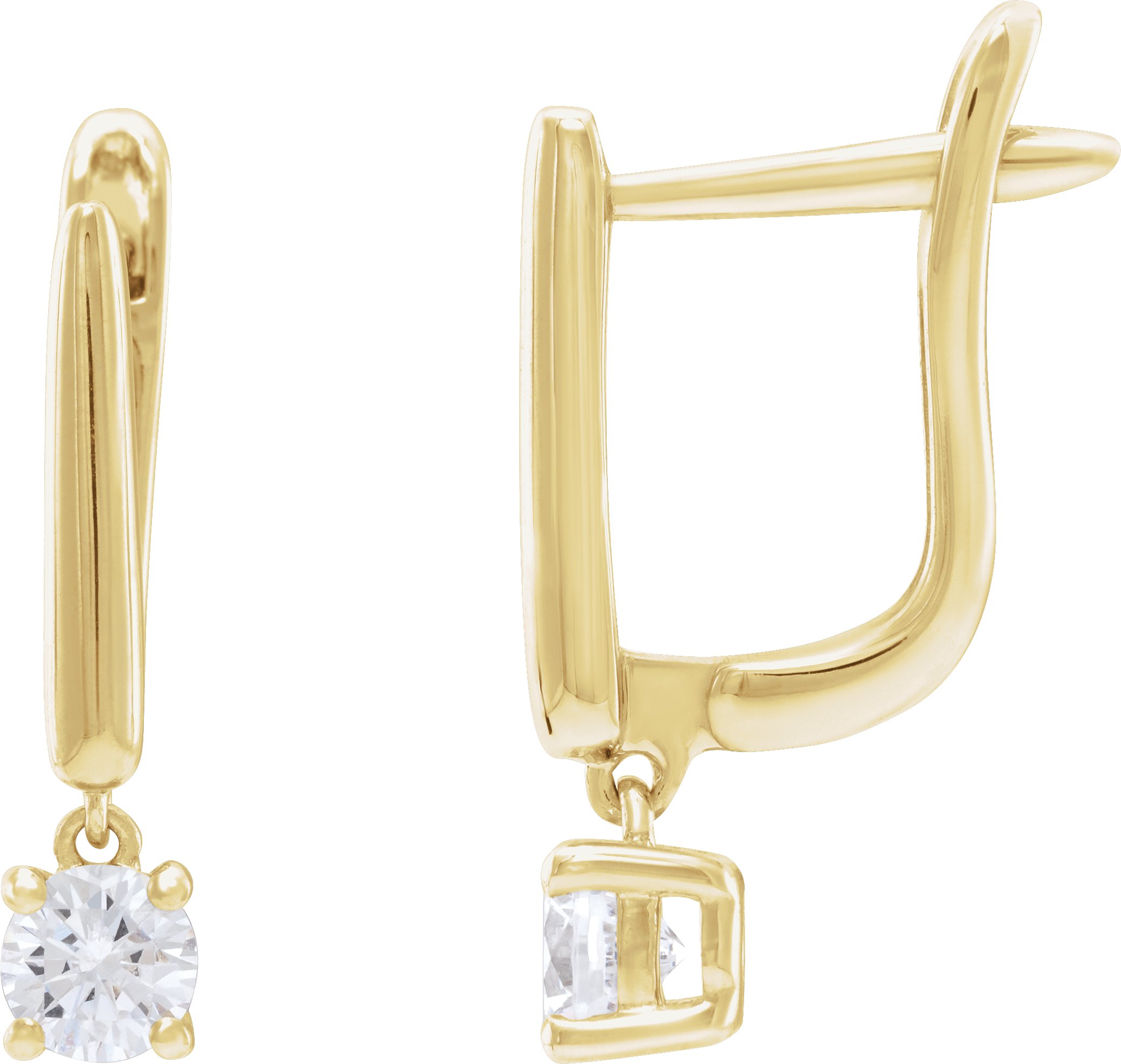 Lab-Grown Diamond Earrings