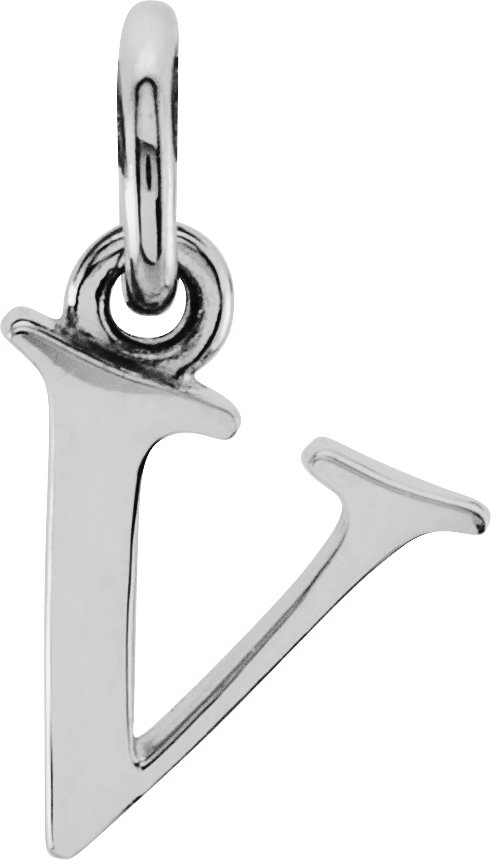 Lowercase Initial Necklace or Charm/Pendant