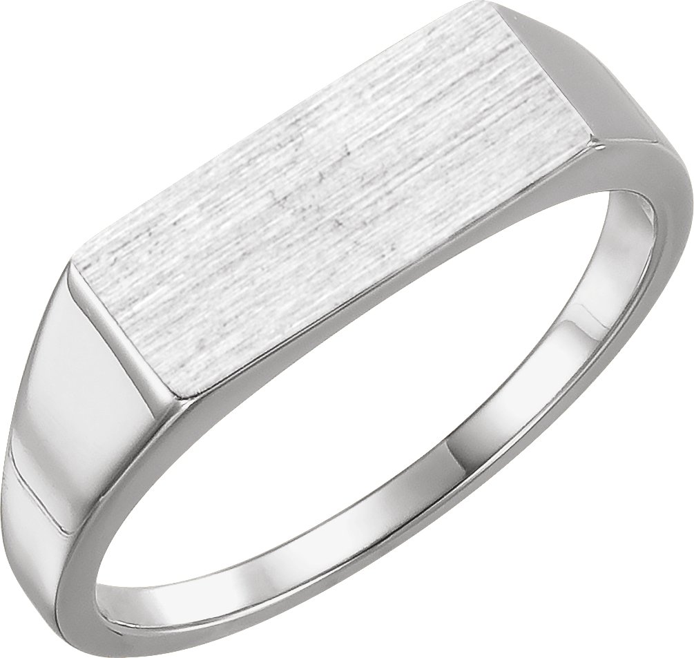 Rectangle Signet Ring