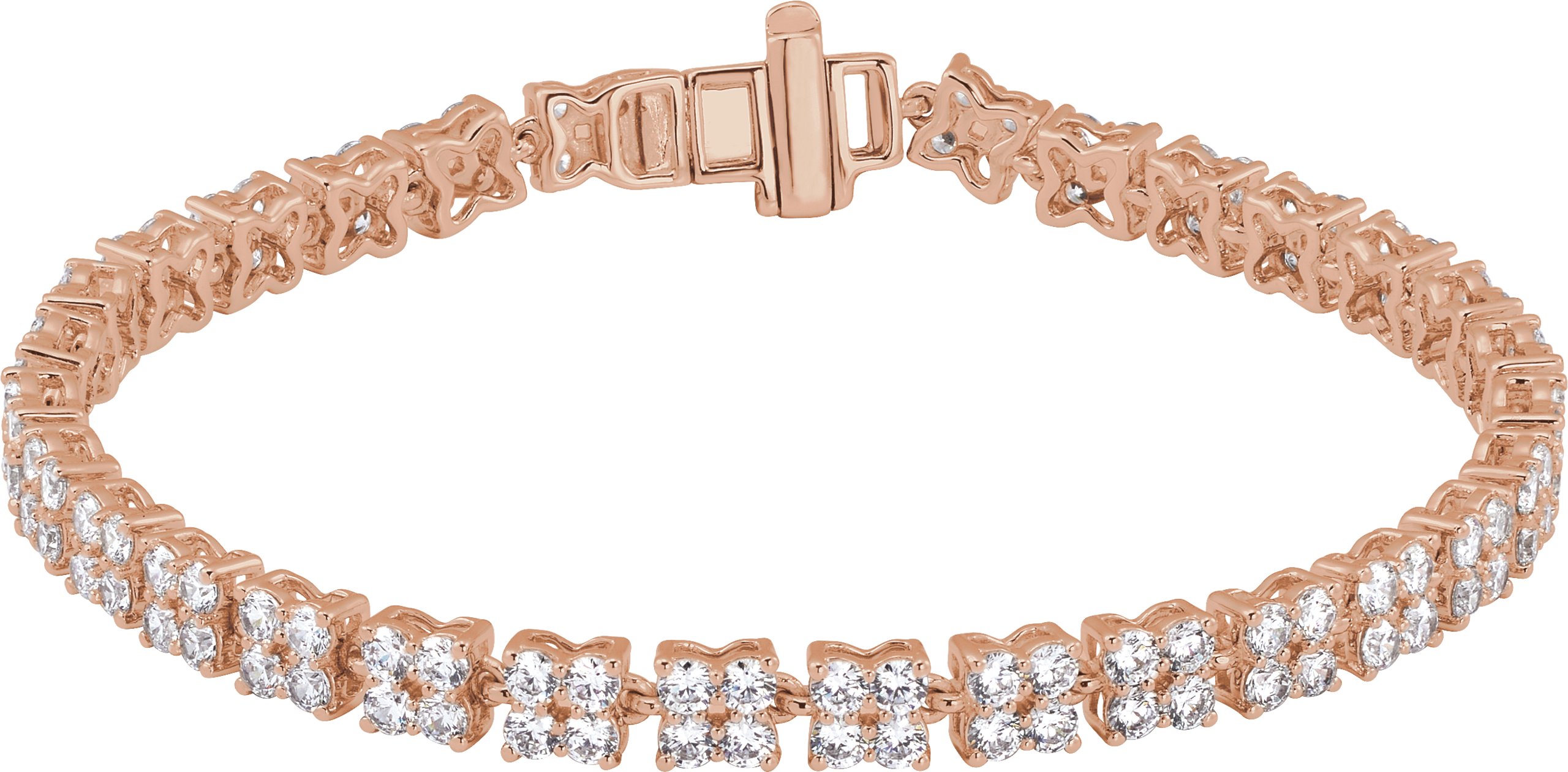 Lab-Grown Diamond Line Bracelet