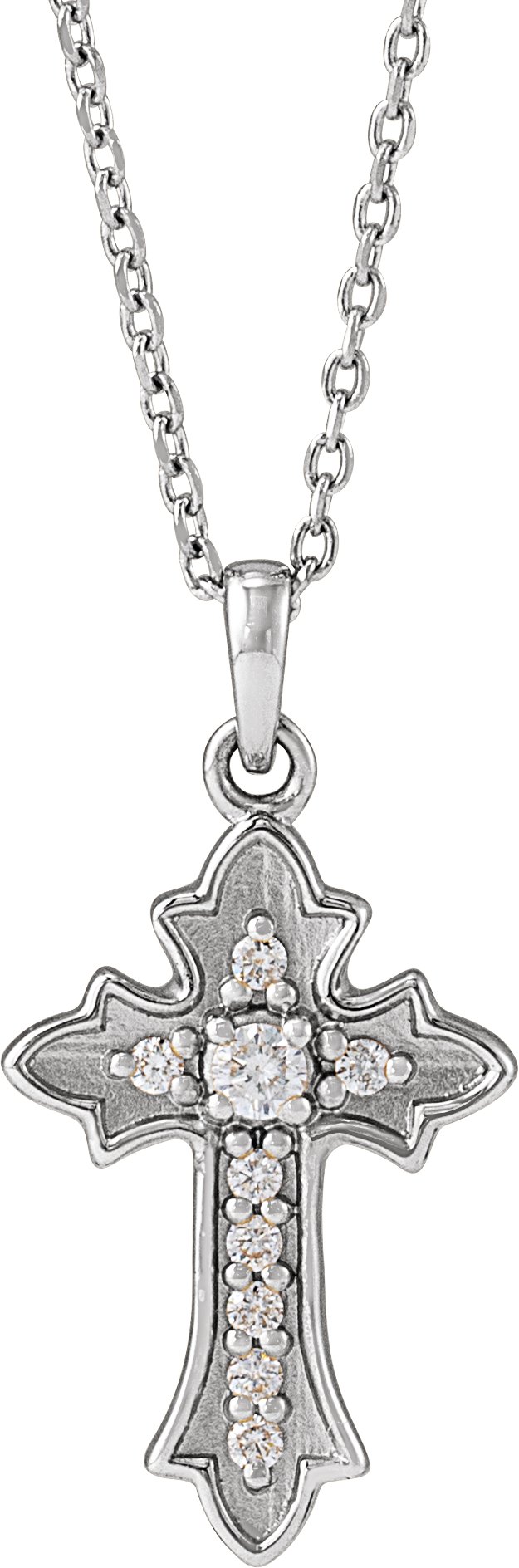 Vintage-Inspired Cross Necklace or Pendant