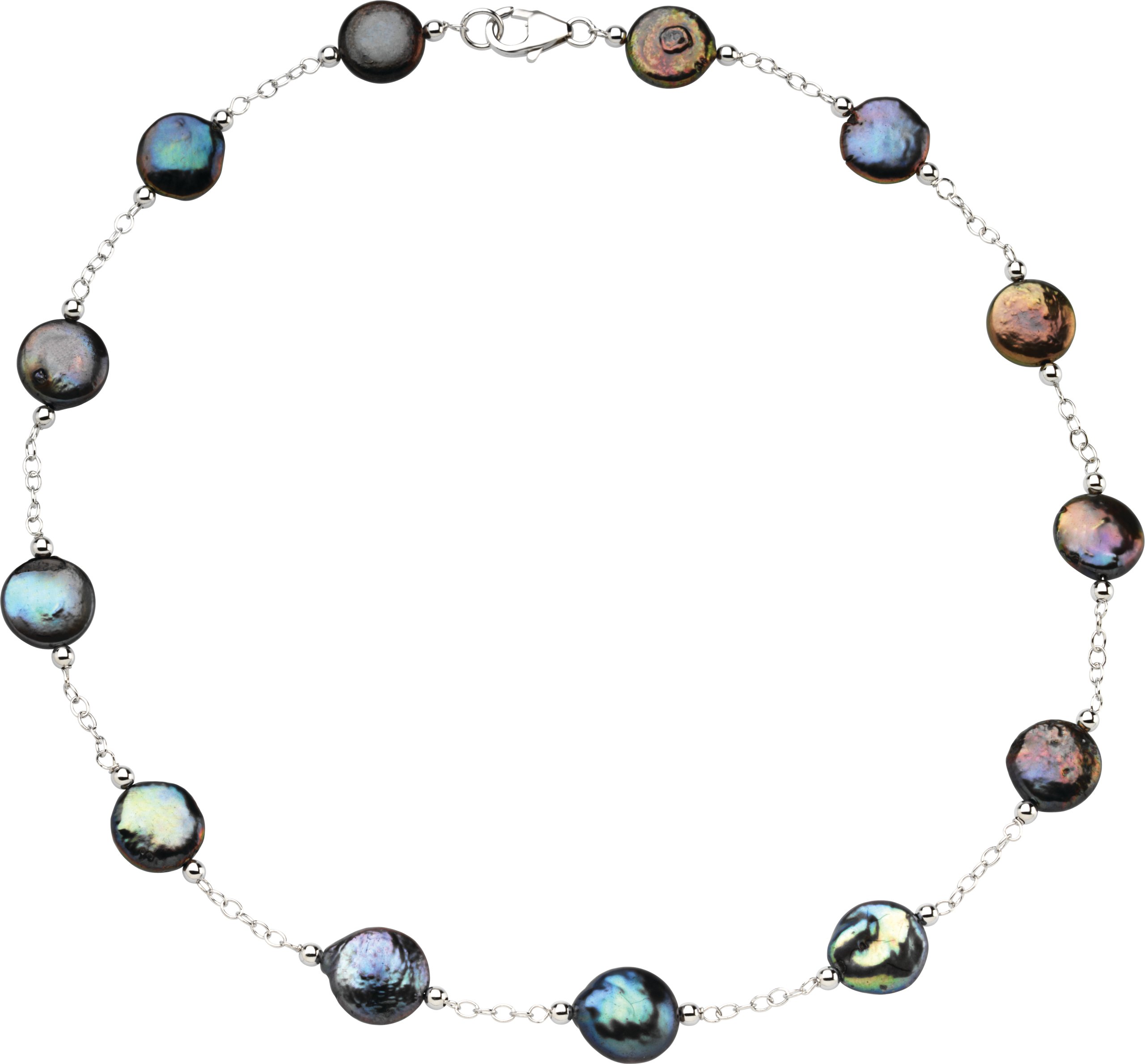 Pearl Station Necklace