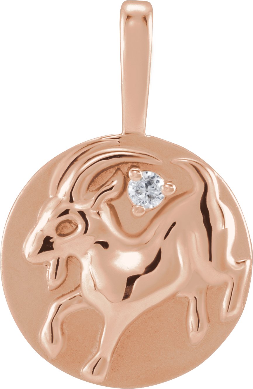 Accented Chinese Zodiac Pendant