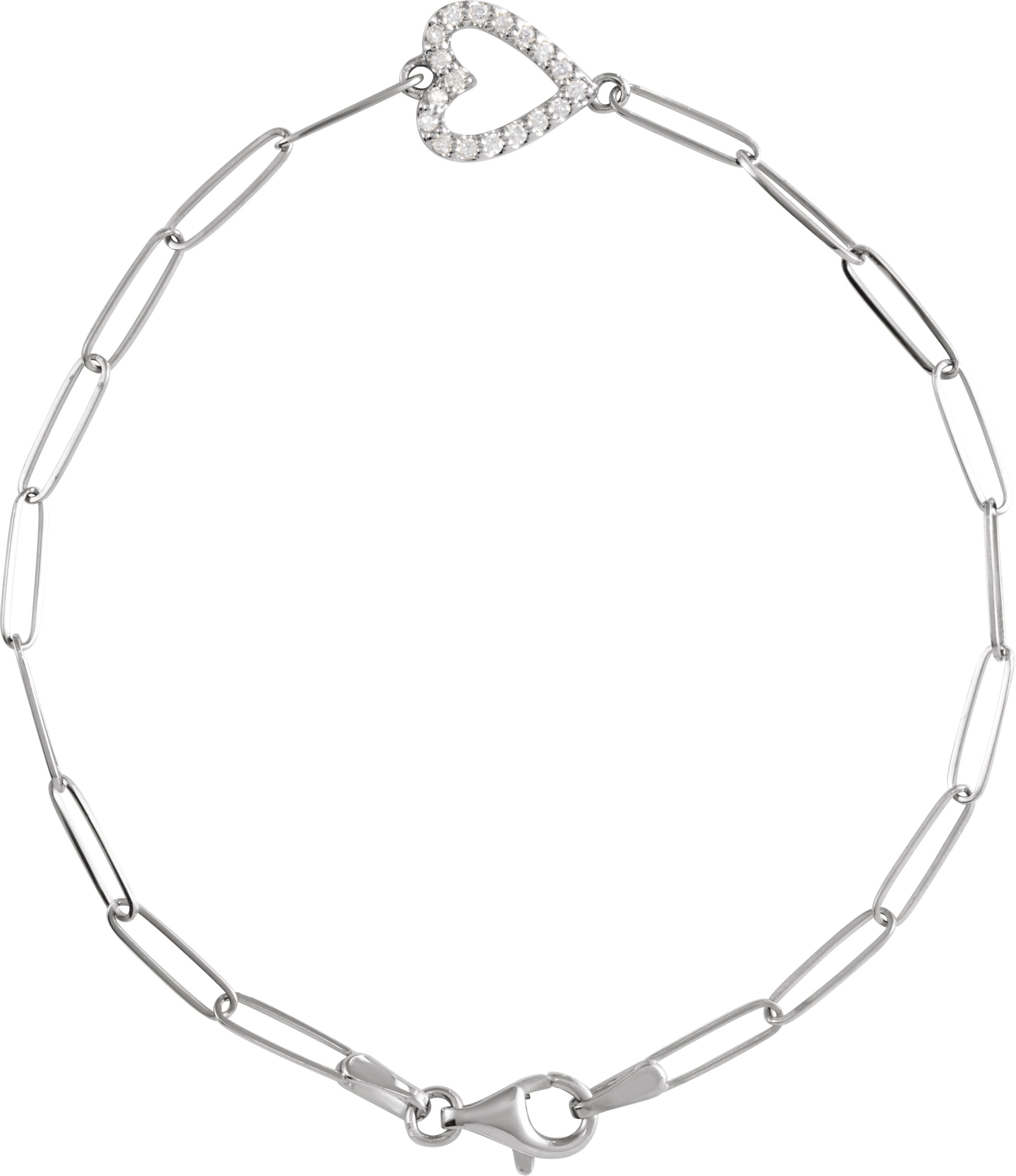 Accented Heart Bracelet