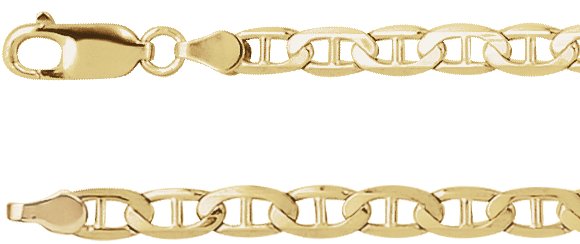 4.5 mm Curbed Anchor Chain