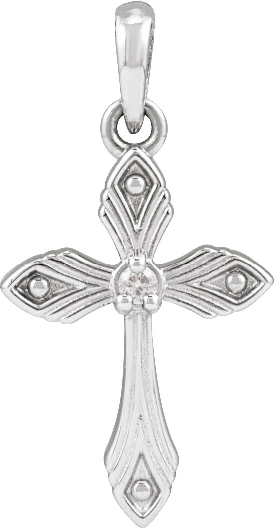 Accented Cross Necklace