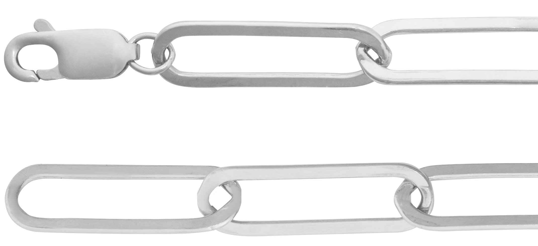 6.2 mm Paperclip-Style Chain
