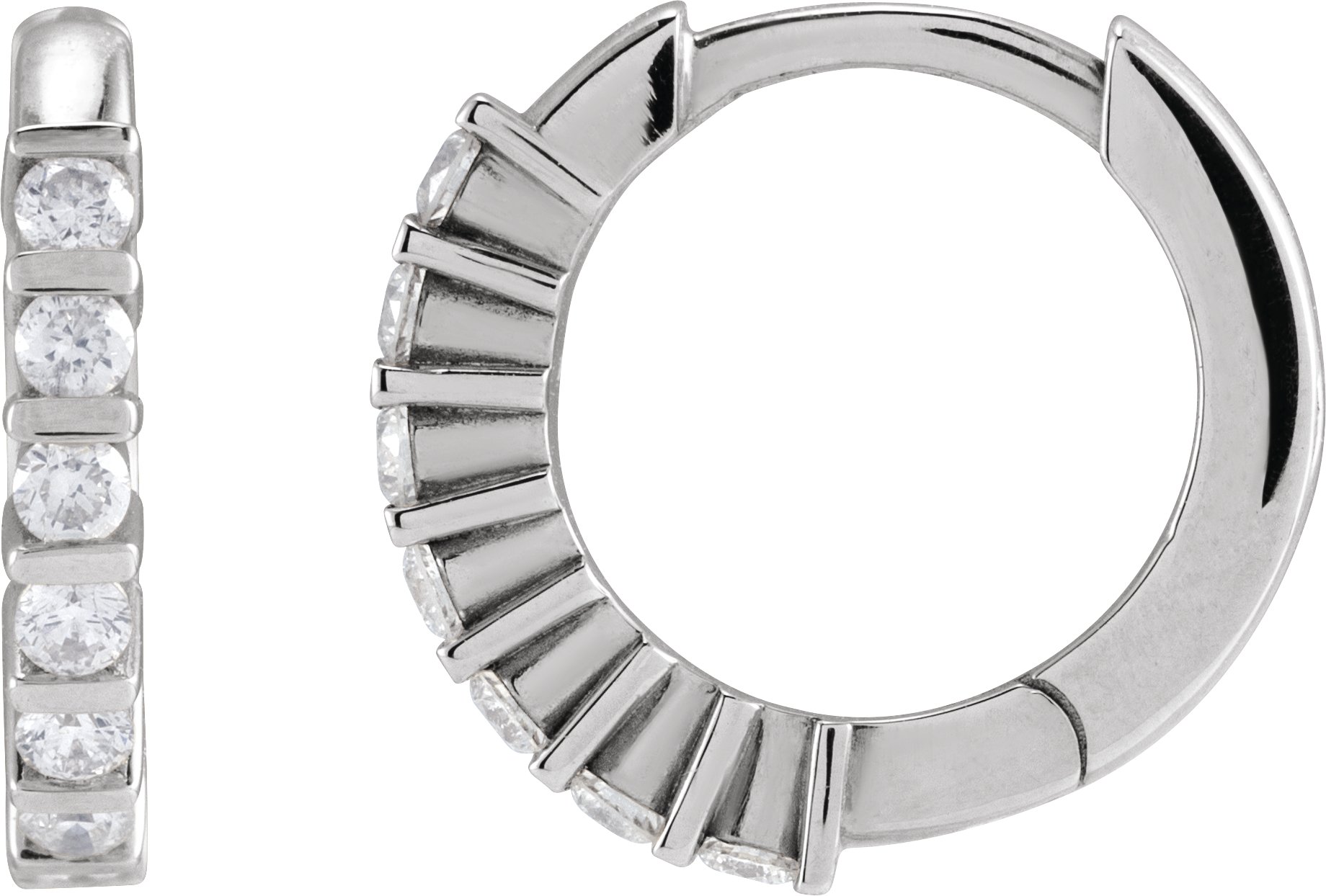 Hinged Hoop Earrings