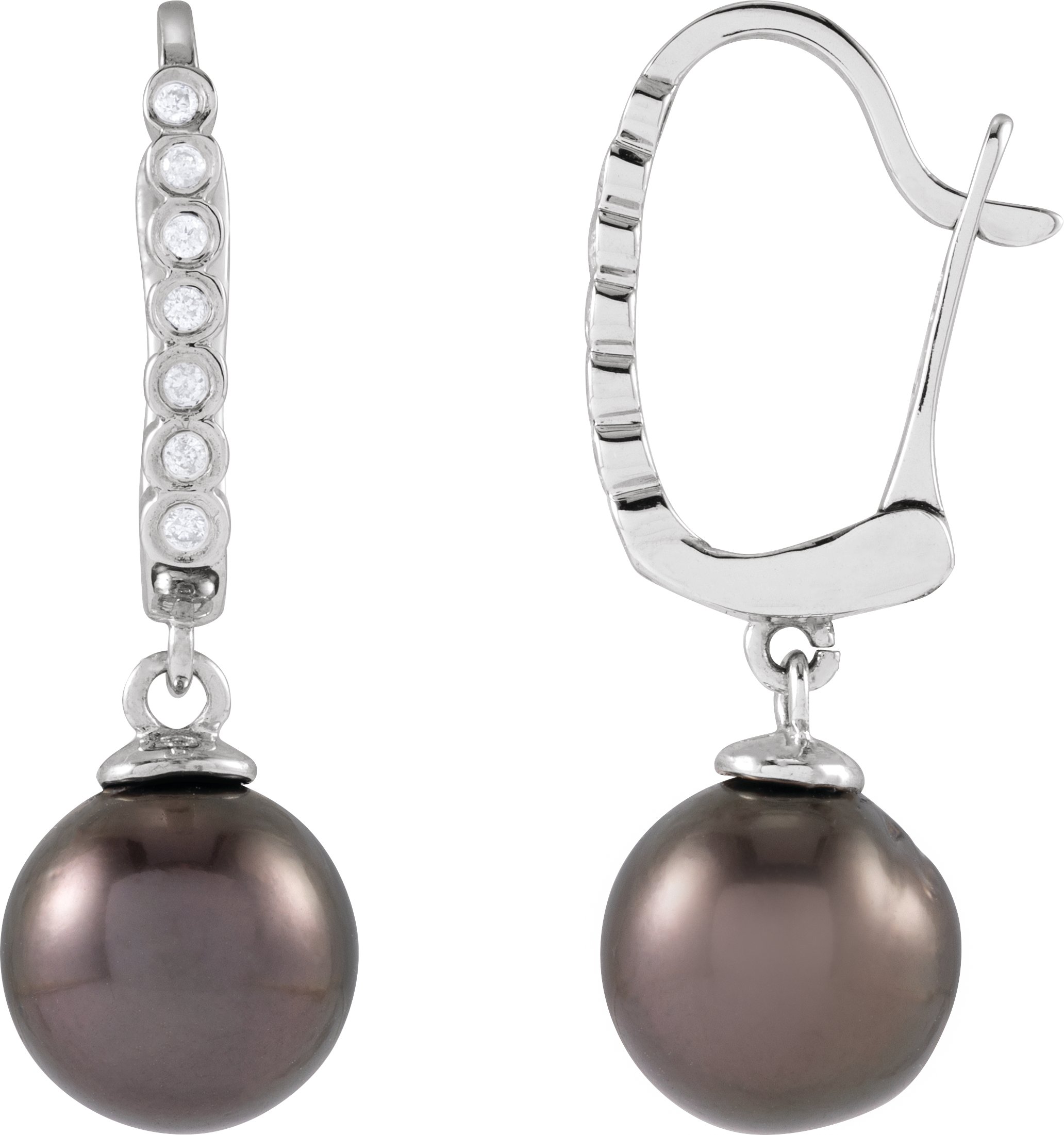 Accented Pearl Earrings