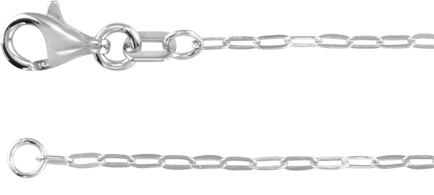 1.25 mm Paperclip-Style Chain