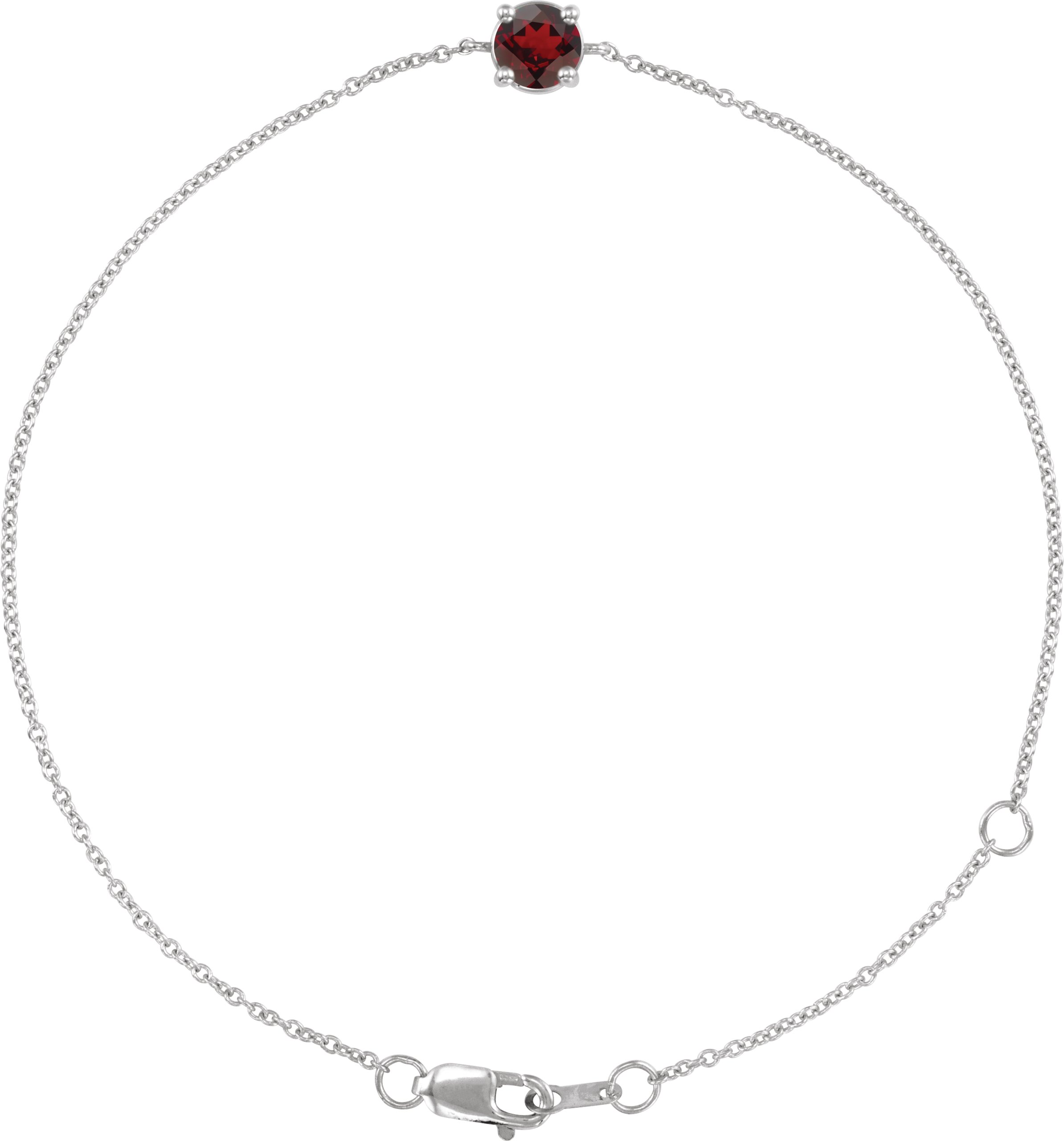 Solitaire Link Bracelet