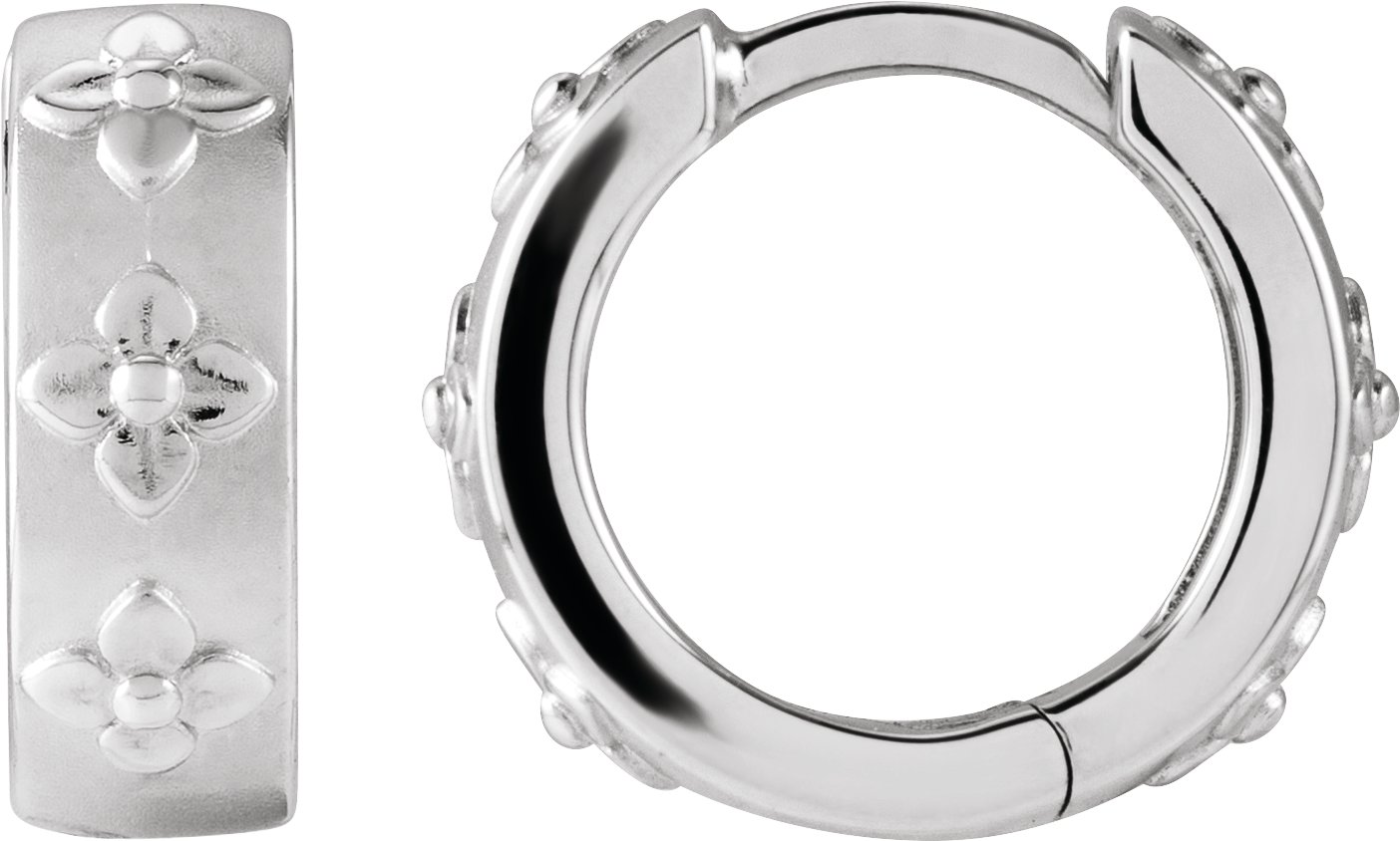 Hinged Hoop Earrings