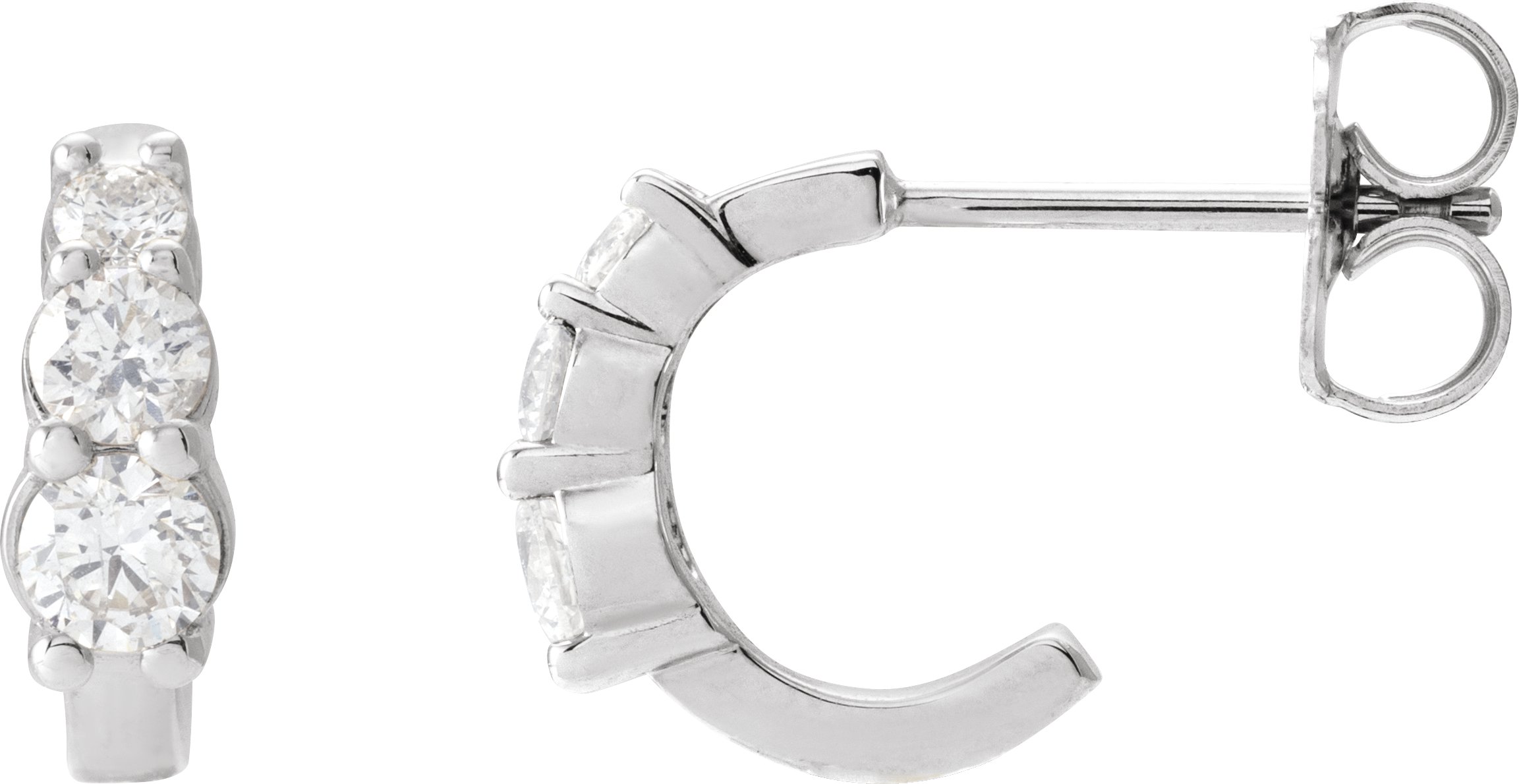 Graduated Hoop Earrings