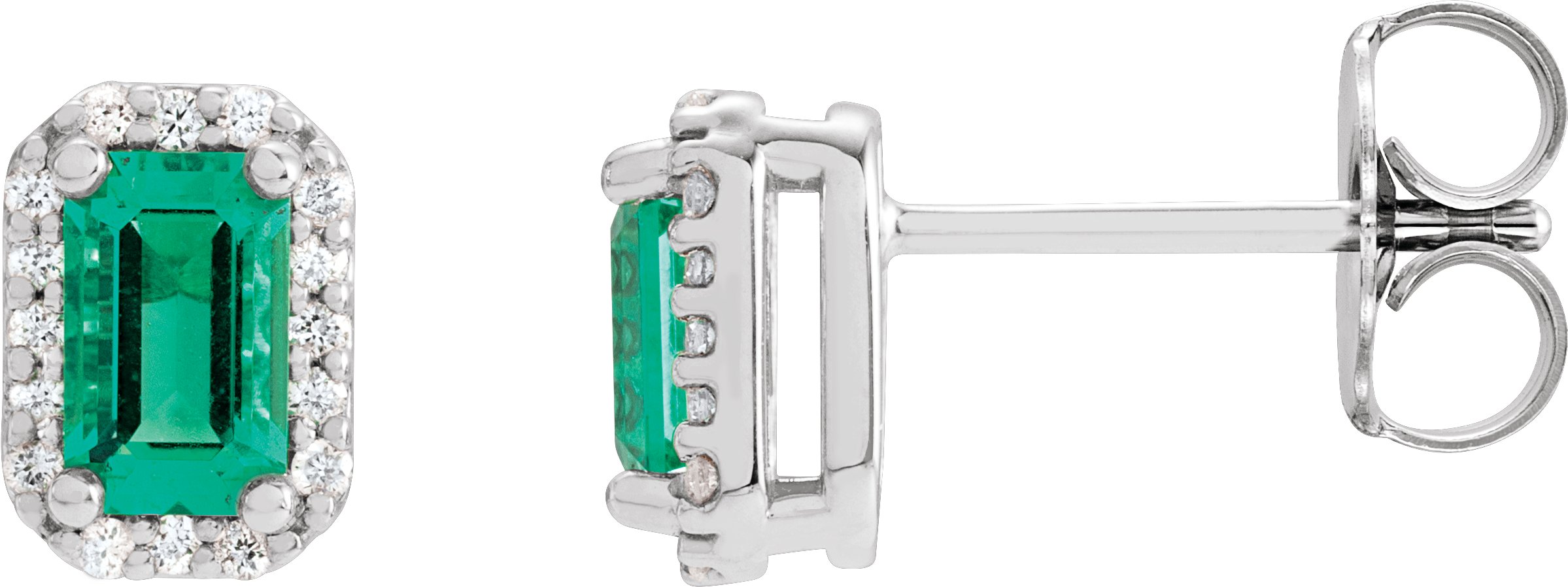 Halo-Style Earrings