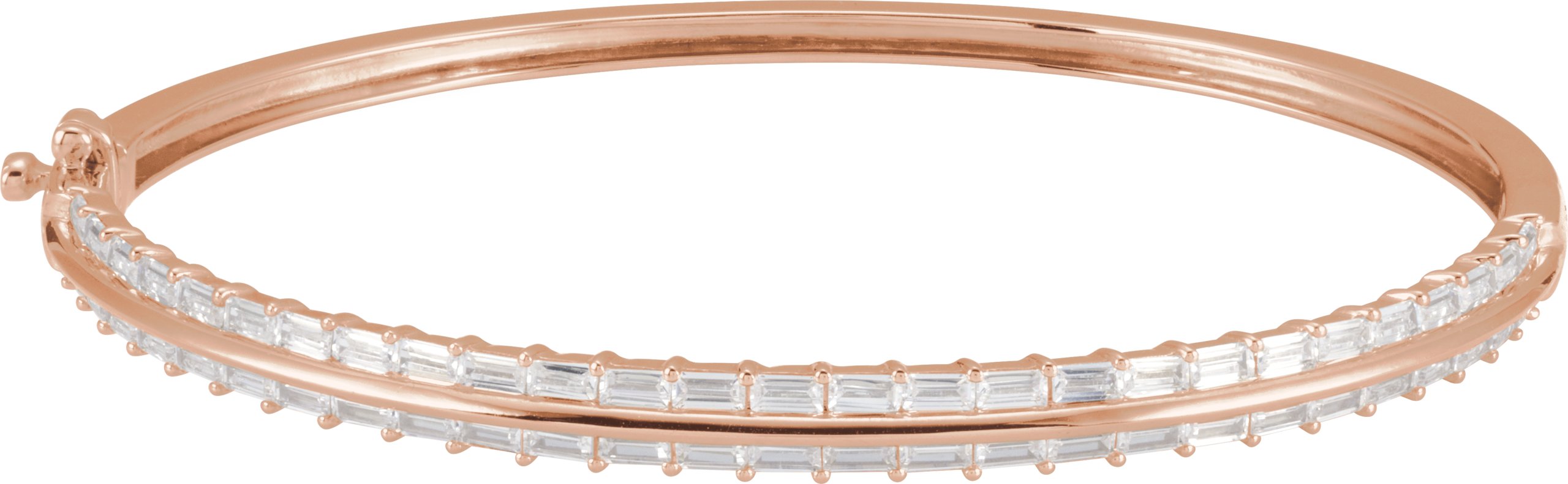 Lab-Grown Diamond Bangle Bracelet
