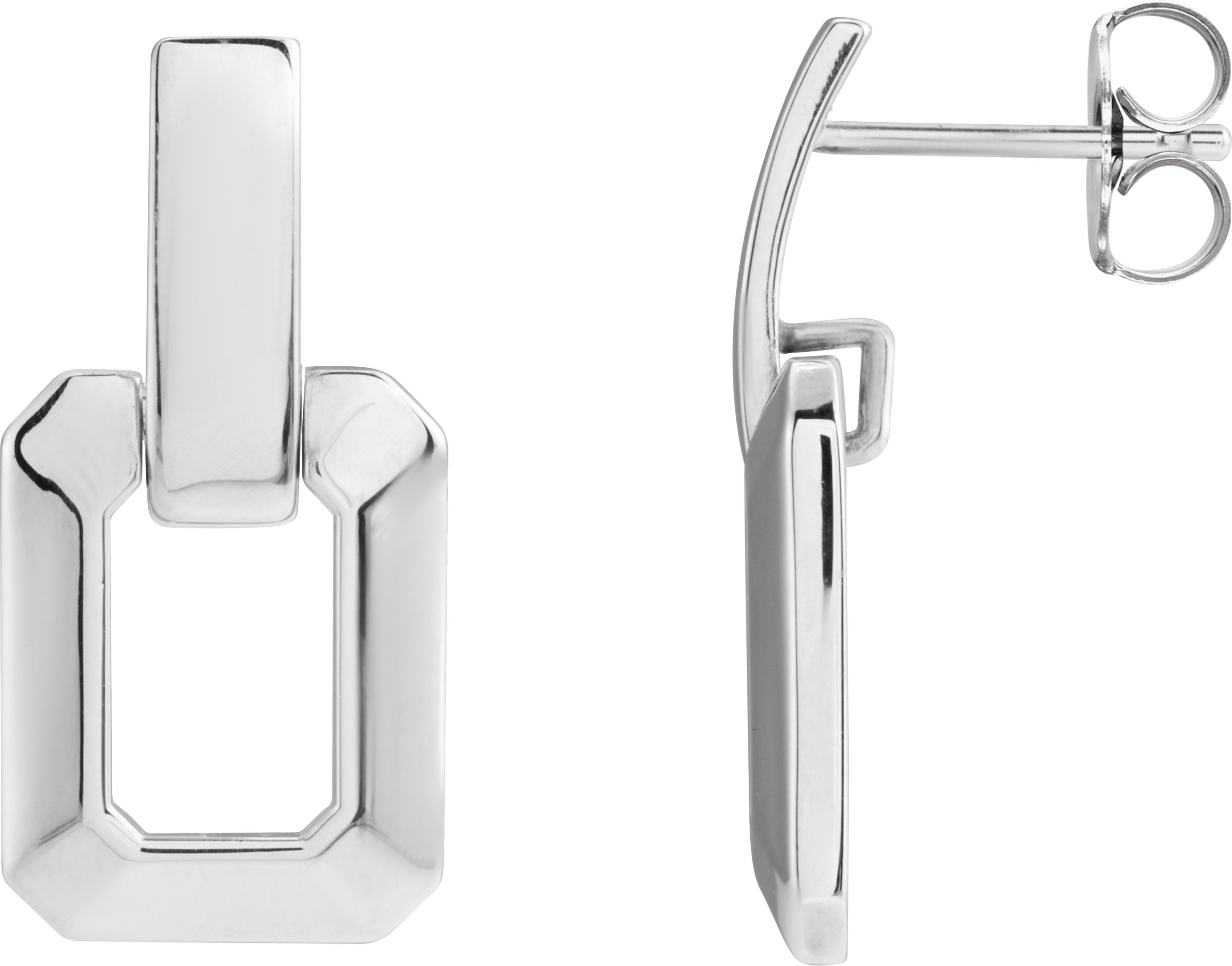 Geometric Drop Earrings