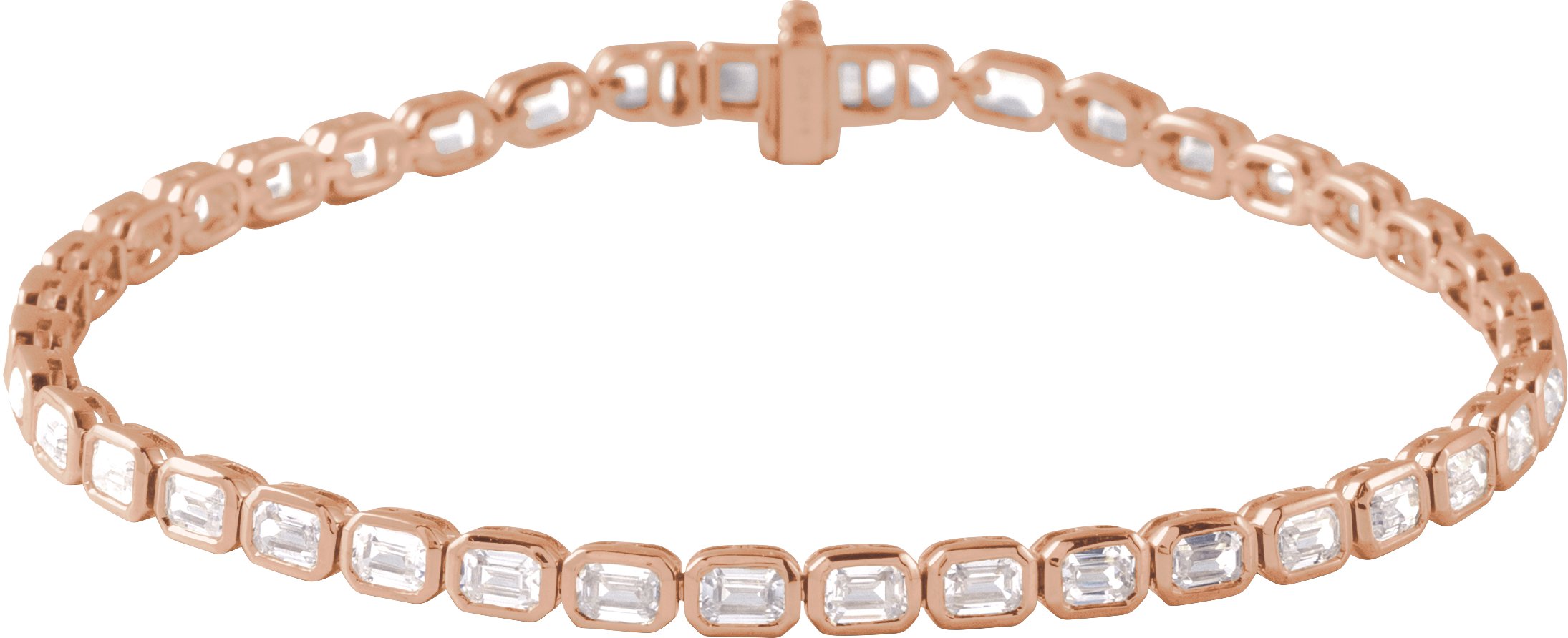 Lab-Grown Diamond Line Bracelet