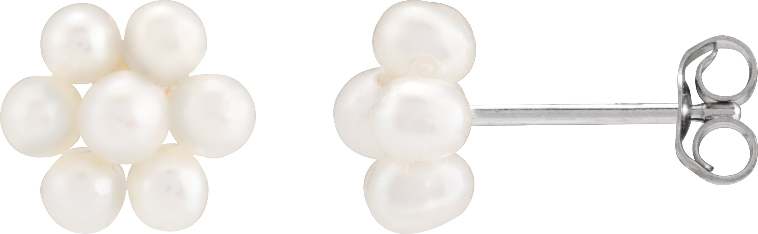 Floral Pearl Earrings