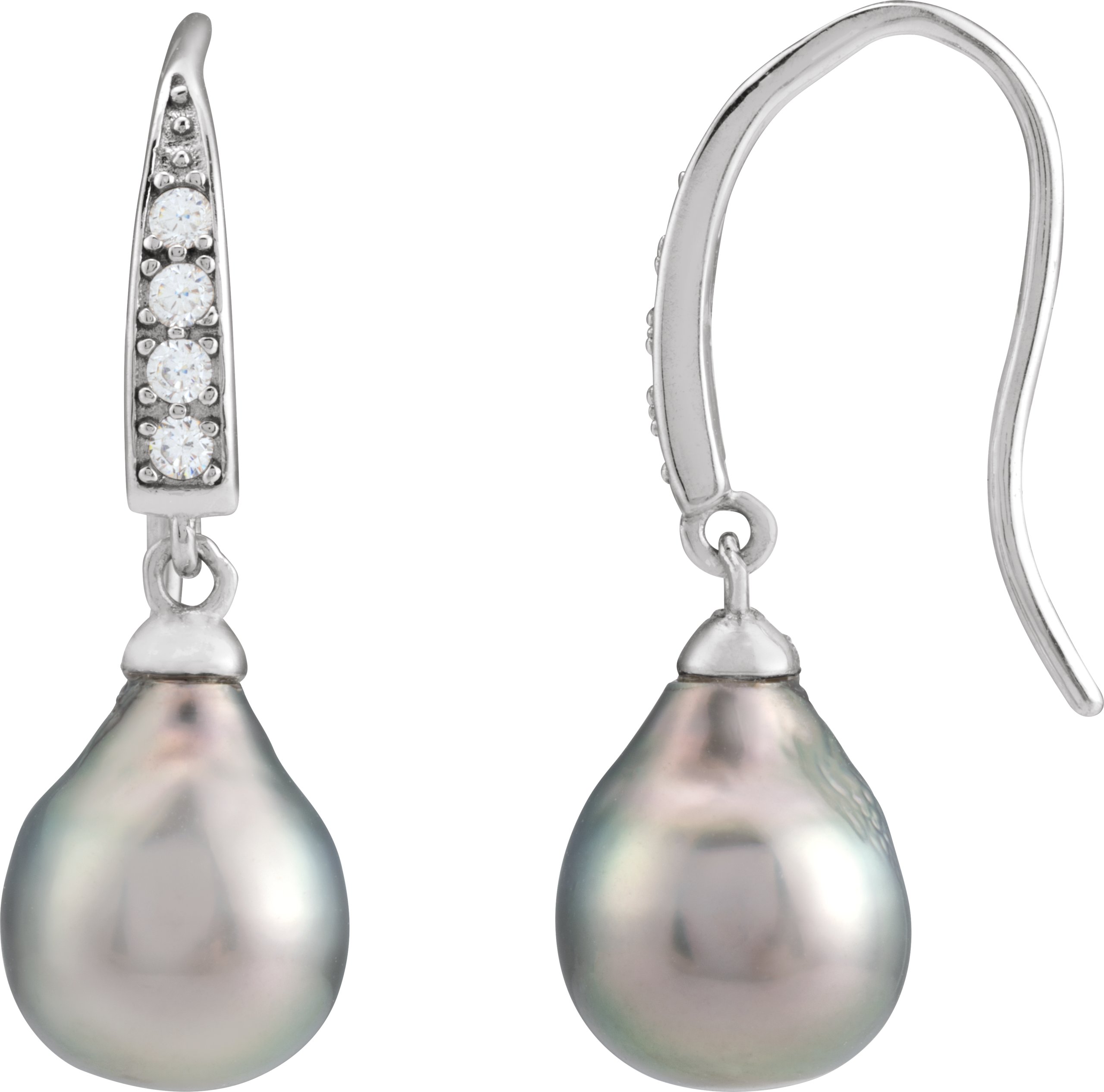 Accented Pearl Earrings