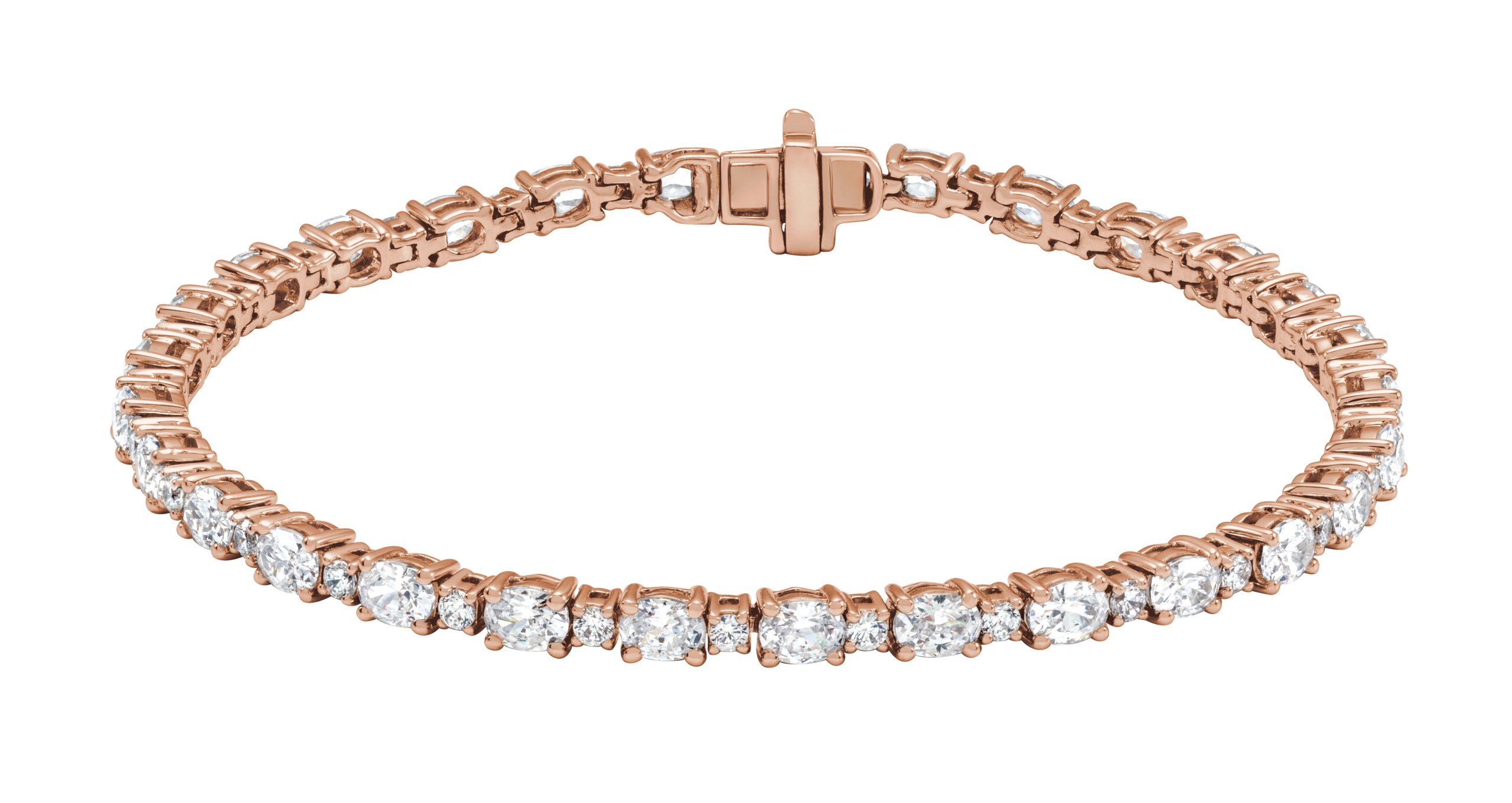 Lab-Grown Diamond Line Bracelet