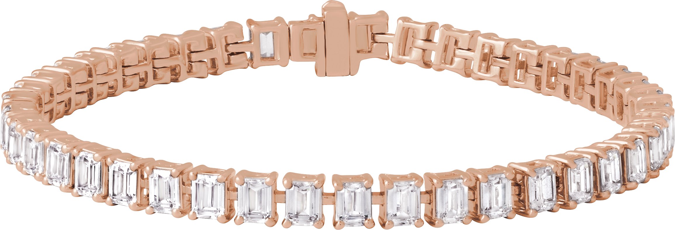 Lab-Grown Diamond Line Bracelet