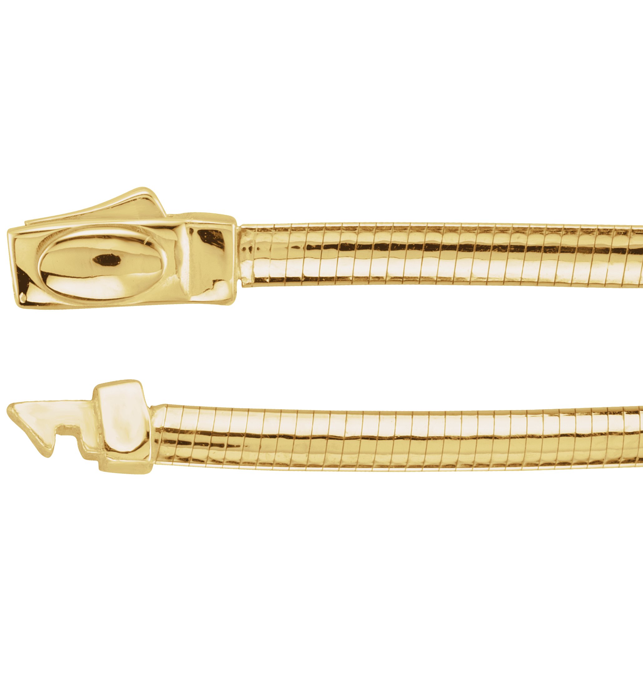 3 mm Reversible Omega Chain