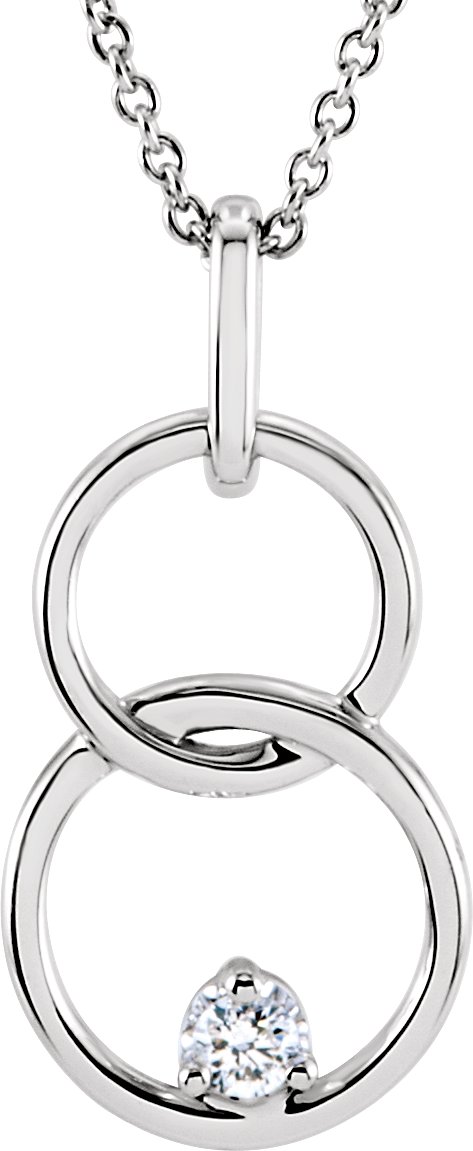 Accented Circle Necklace