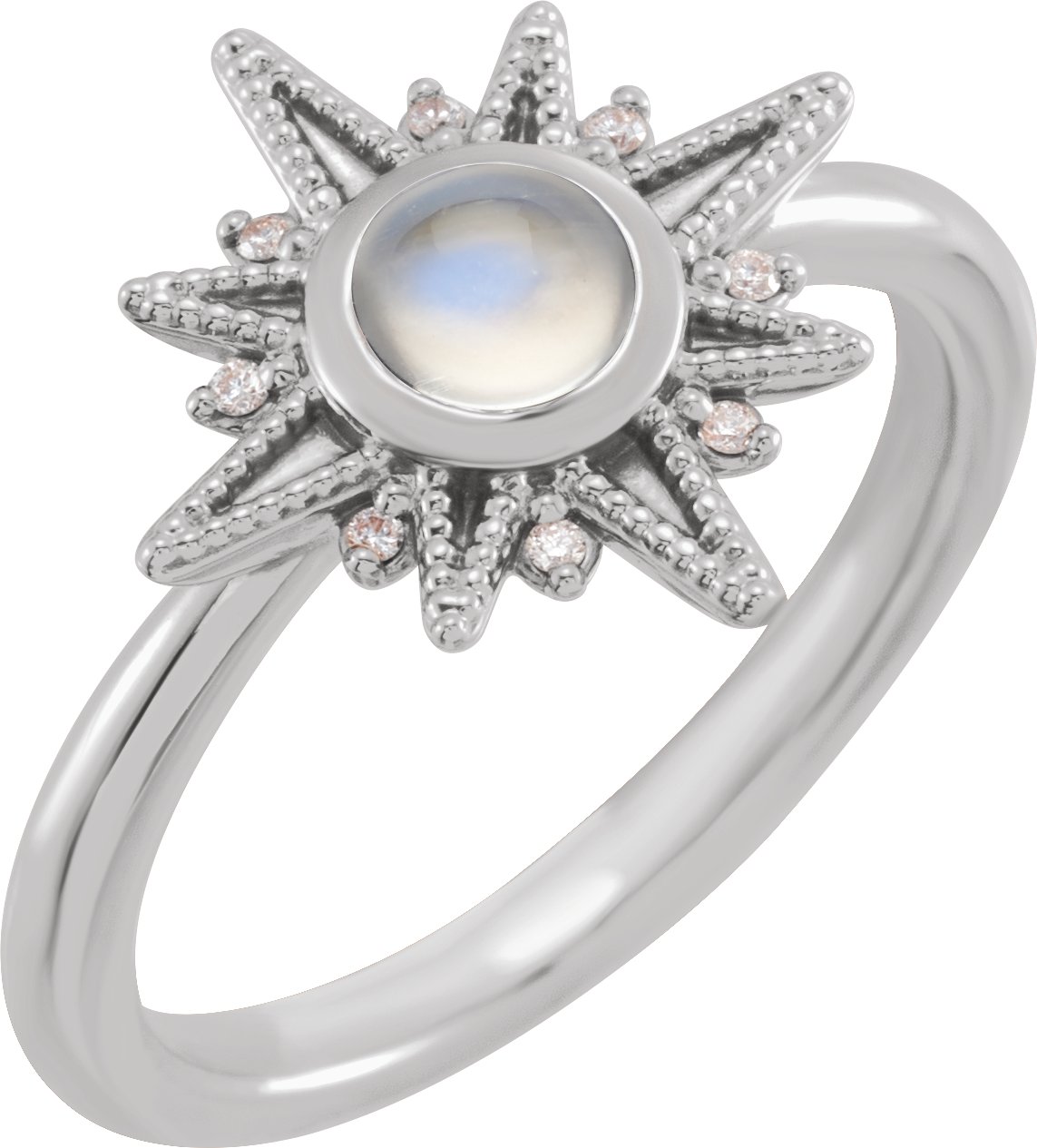 Star Cabochon Ring