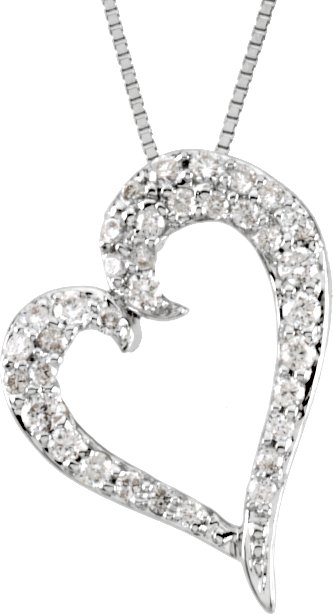 Accented Heart Necklace