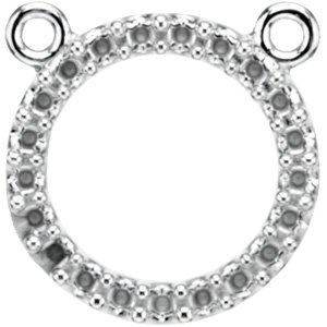 Petite Circle Necklace or Center