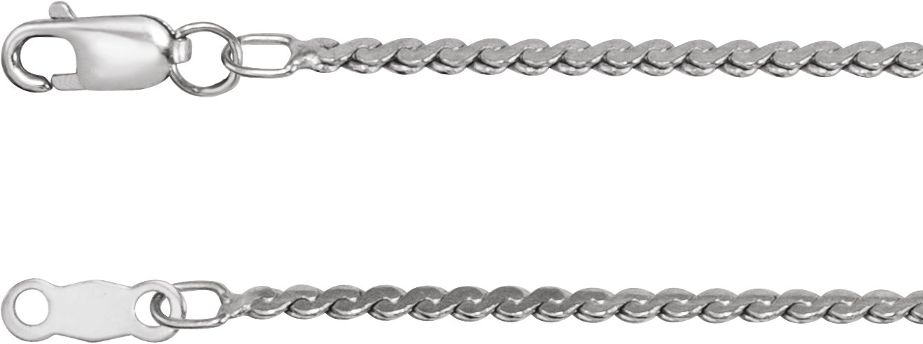 1.7 mm Serpentine Chain