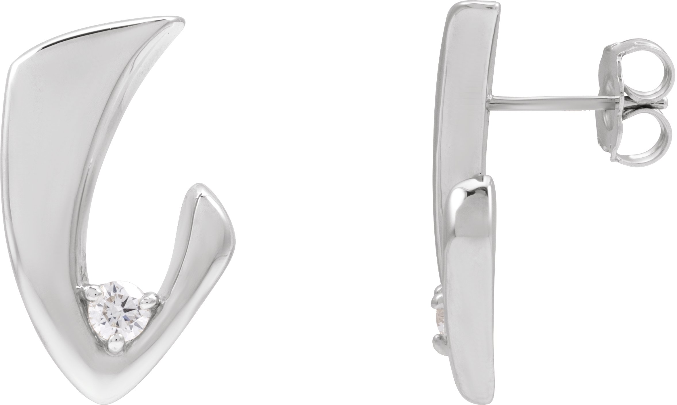 Accented Freeform Earrings