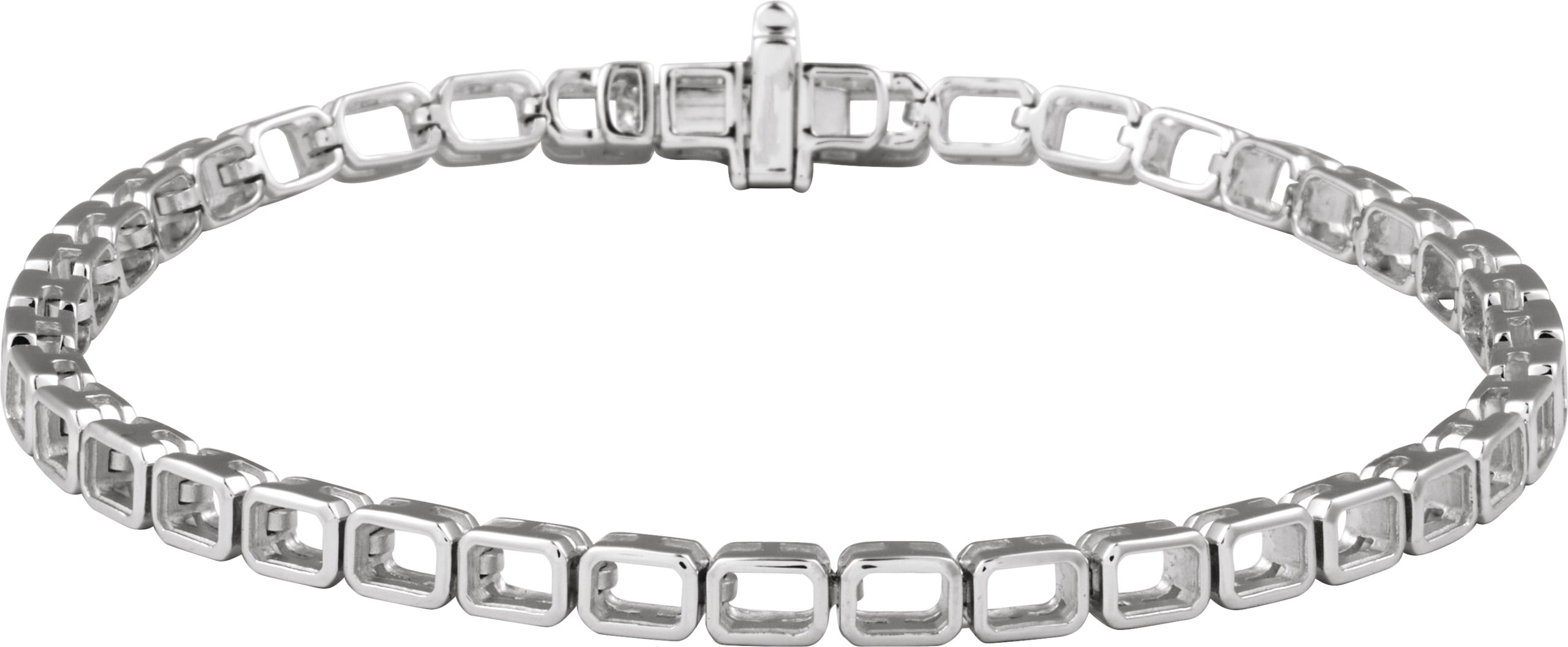Lab-Grown Diamond Line Bracelet