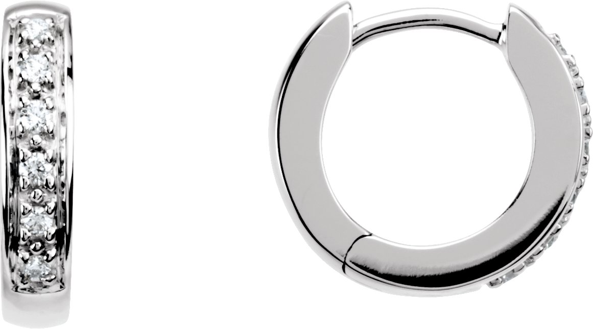 Accented Hoop Earrings