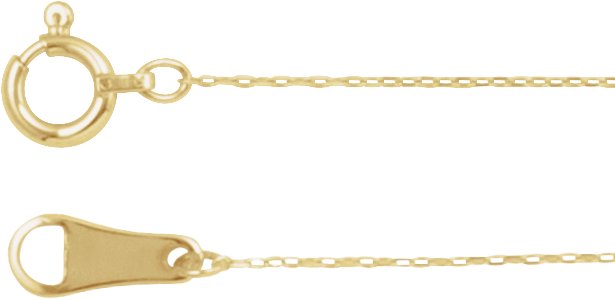 .5 mm Diamond-Cut Cable Chain