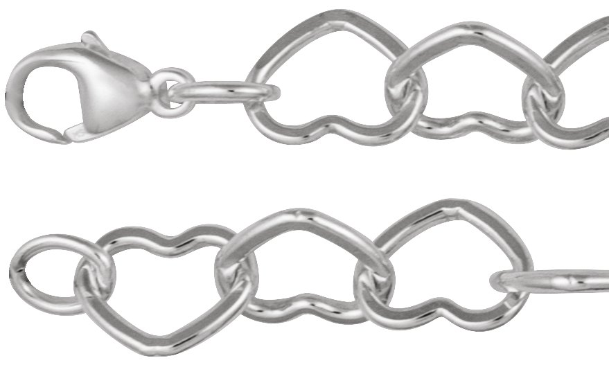 9 mm Heart Chain