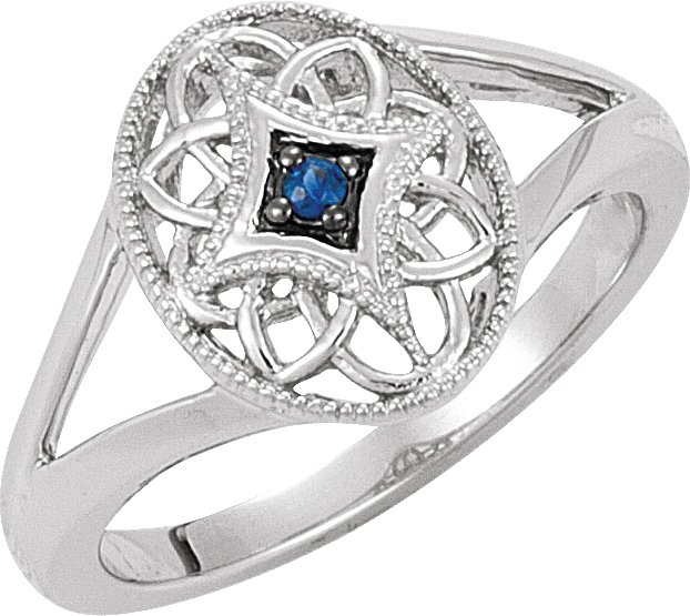 Granulated Filigree Ring