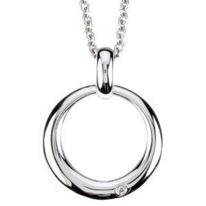 Accented Circle Necklace