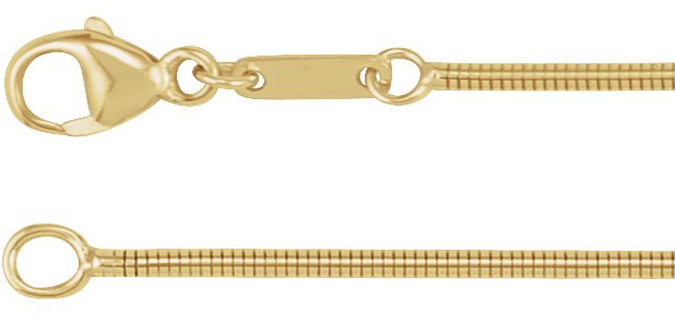1.2 mm Snake Chain