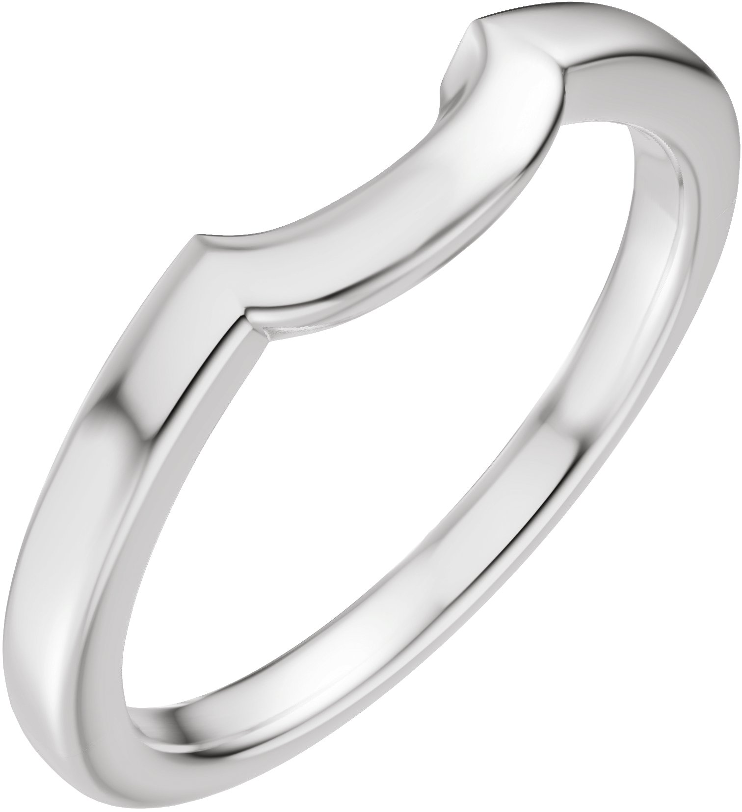 Solitaire Claw-Prong Bezel-Style Engagement Ring or Band