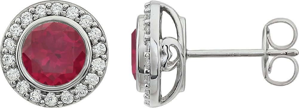 Halo-Style Earrings