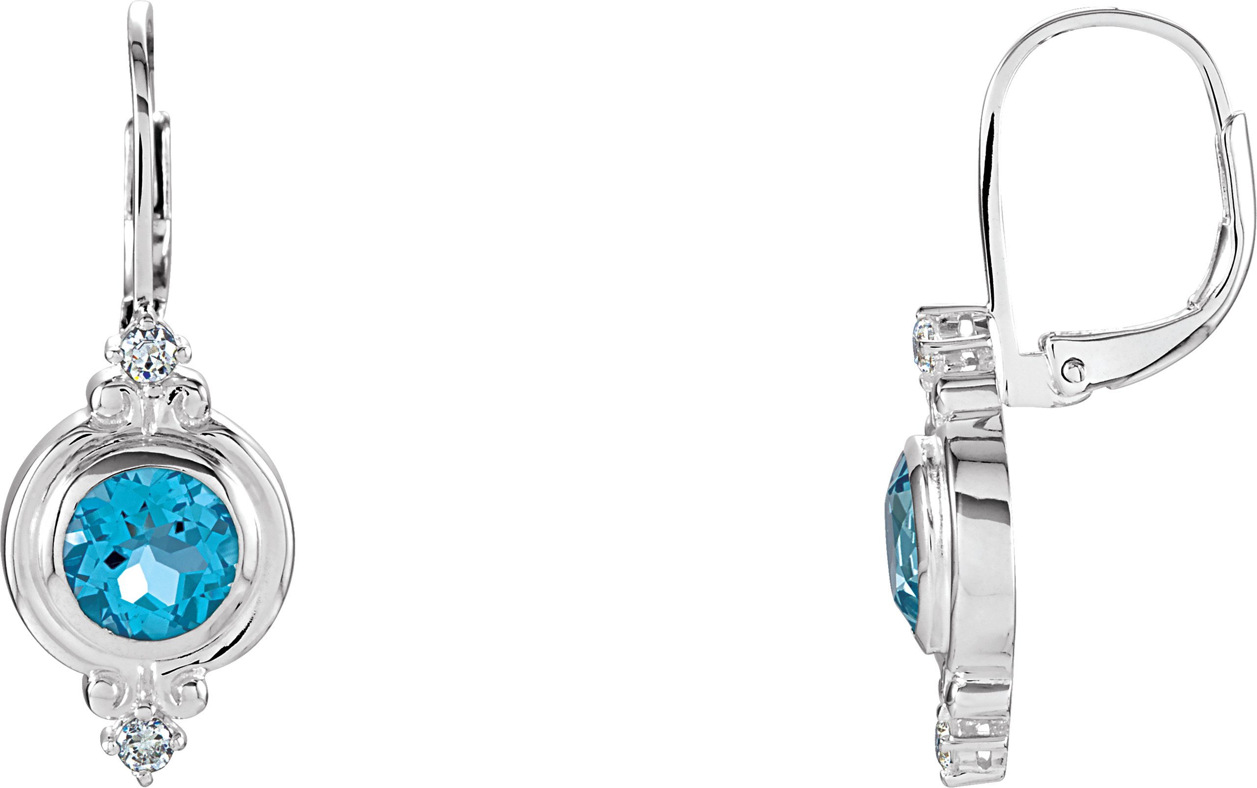 Vintage-Inspired Accented Earrings
