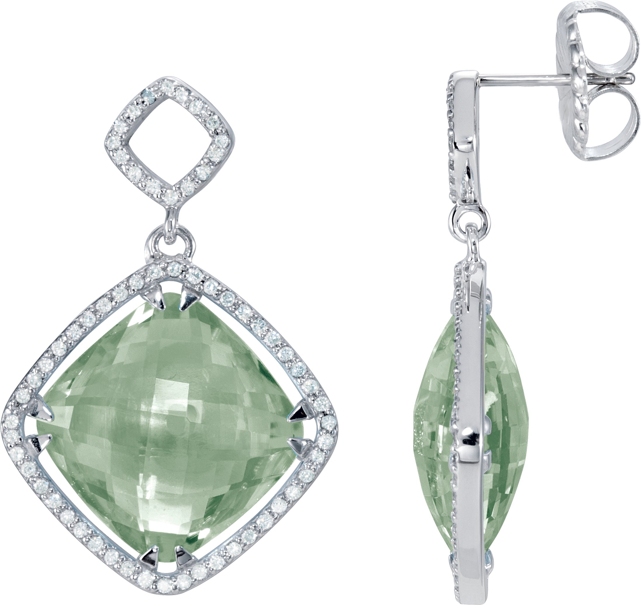 Halo-Style Earrings