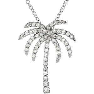 Palm Tree Necklace