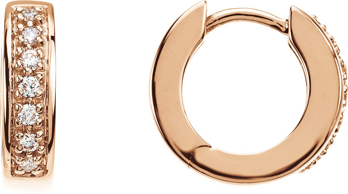 Accented Hoop Earrings
